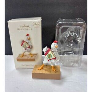 Hallmark Keepsake Christmas Ornament The Chicken Dance 2008 Magic New Batteries